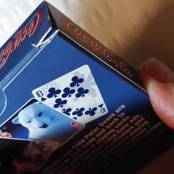 2/$30 2005 Collectible Coca- Cola Polar Bears Tin with 2 decks of Playing Cards - Picture 9 of 9